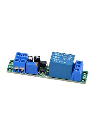 12v Ayarlanabilir Gecikme Zamanlayıcılı Röle Modülü