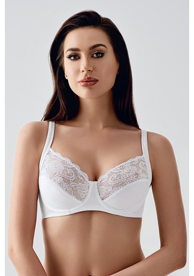 Newbra Kadın Balenli Toparlayıcı Sütyen - Beyaz