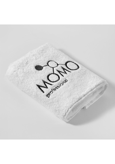 Momo Professional Nakışlı Beyaz Havlu 30 50 Beyaz