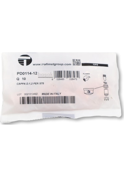 Trafimet S75 1,2mm Plazma Kesim Memesi Pd0114-12