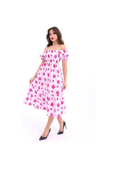 Butik İstanbul 5525 Elbise-ferrara Çok Renkli