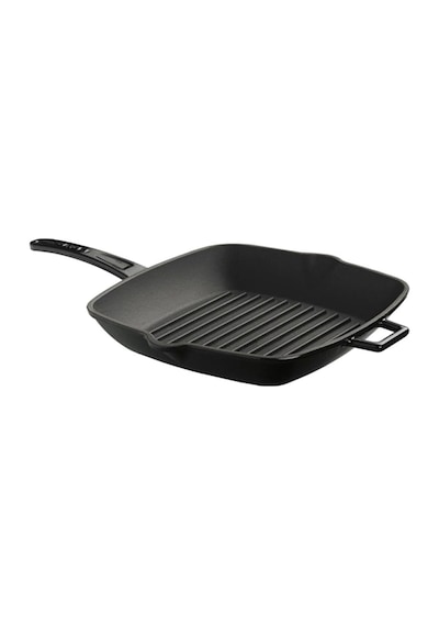 Lava Grill Tava 26*26 Metal Saplı Siyah
