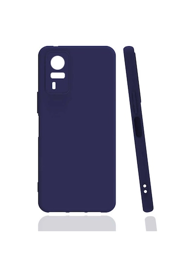 Zore Vivo Y51 Kılıf Omsy Biye Silikon - Lacivert