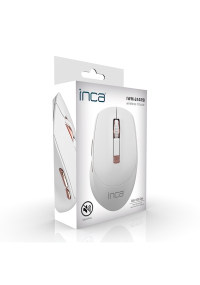 Iwm-244r 2.4ghz Kablosuz Optik Mouse Ergonomik Tasarım, Sessiz