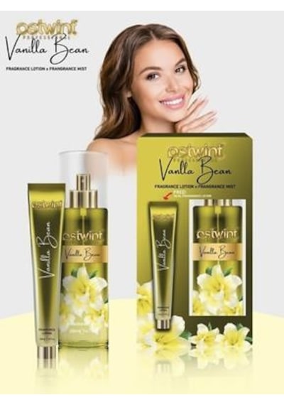 Ostwint Vanilla Bean Fragrance Body Mist 200 ML + Body Lotion 50 ML