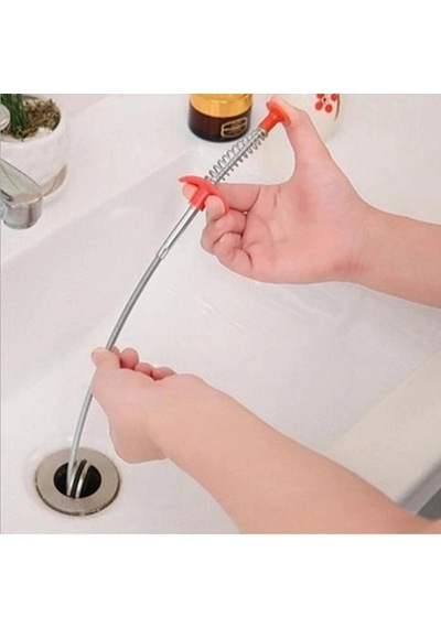Özel Üretim Pratik Temizlik Banyo Mutfak Lavabo Açıcı Tel