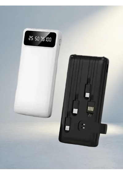 Hızlı Şarj Özellikli 20.000 Mah Powerbank 4 Çıkışlı Siyah