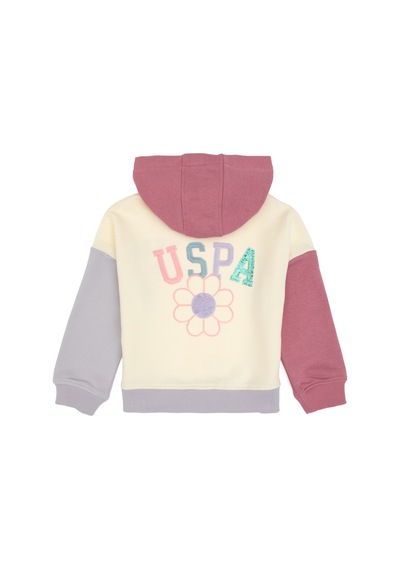 U.s. Polo Assn. Kız Çocuk Koyu Pembe Sweatshirt 50317905-vr167 Koyu Pembe