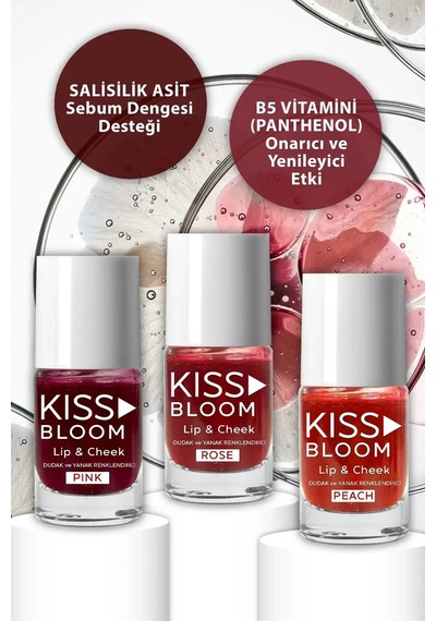 Procsin Kiss & Bloom Doğal Görünümlü Dudak Renklendirici 11 ML Şeftali