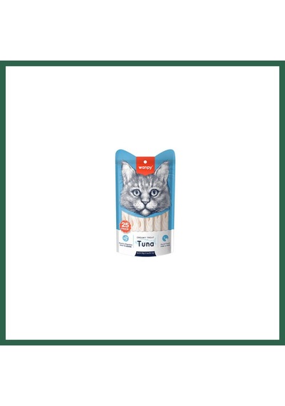 Wanpy Ton Balıklı Krema Kedi Ödülü 25x14 Gr Bzs01