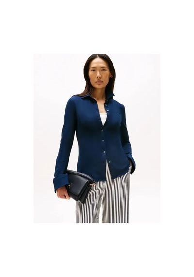 Tommy Hilfiger Kadın El Çantası Aw0aw17465dw6 Blue
