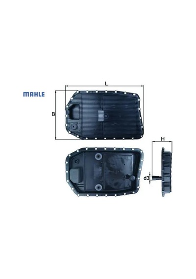 Otomatık Sanzıman Yag Karterı Ga6hp19 E60 E90 E70 E71 Mahle 24117571217