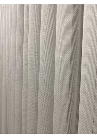 4001 Ağır Gramajlı Modern Ekru Tül Perde 1/2,5 Orta Normal Pileli Ekru