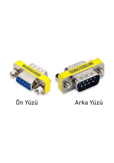 Rs232 Dişi Erkek Çevirici Rs232 Db9 Dişi Erkek Com Çevirici Dönüştürücü