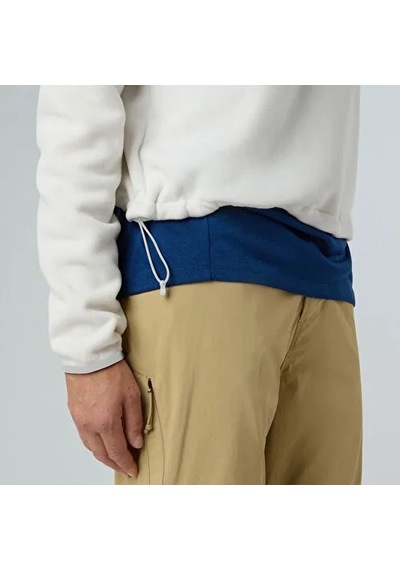 The North Face W Glacier Fleece 1/2 Zıp Kadın Polar Sweatshirt Ekru