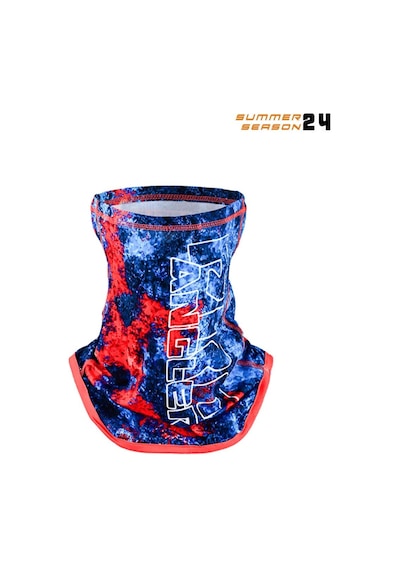 Fujin Pro Angler Neck Gaiter Boyunluk Red Reef Çok Renkli