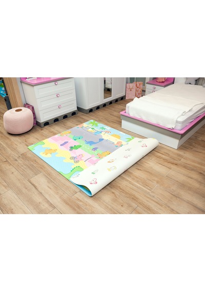 Oggia Dino Park Premium Oyun Matı / Halısı 140cm 195cm 15mm Mat031