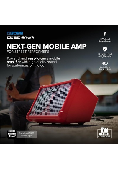 Boss Cube Street Iı Kırmızı