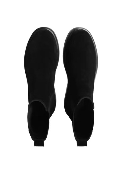 Calvin Klein Erkek Combat Tabanlı Chelsea Bot - Siyah-10348 Black / Black Solid
