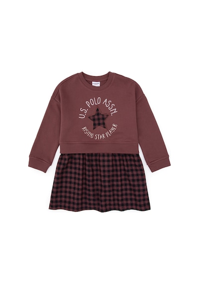 U.s. Polo Assn. Kız Çocuk Gül Kurusu Elbise Örme 50318089-vr026 Gul Kurusu