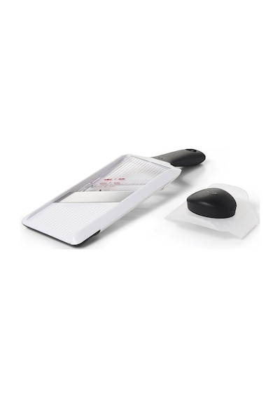 Ayrex Good Grips Paslanmaz Çelik Bıçaklı Sebze Dilimleyicisi/el Dilimleyicisi, Beyaz Diğer