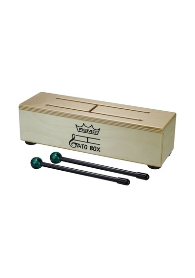 Remo Pinstripeiclear Gato Box 13x4 İnç İki Ton Gb-1304-00