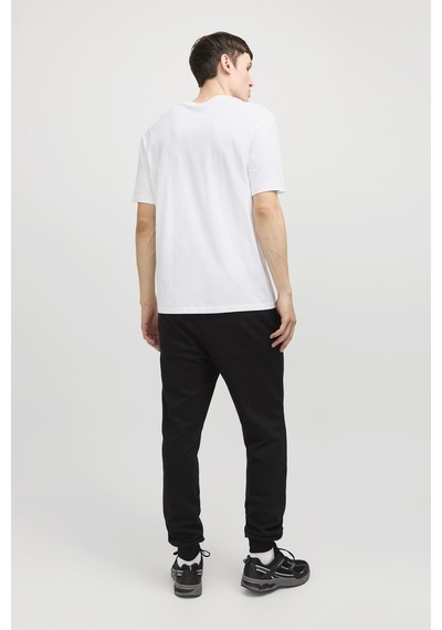 Jack & Jones Jjtaka Tee Ss Crew Neck Beyaz Renkli
