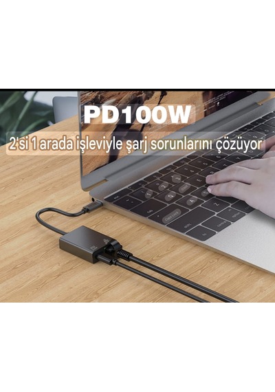 Ugourd 1000-mbps Type-c Rj45 Ethernet Adaptörü 1000 Mbps +100w Şarj Portu İle 2'si 1 Arada Rj45 Lan Ethernet Adaptörü Tip-c Arayüz Cihazları Pc/tablet/mobil Telefon Ugourd 1000-mbps Type-c Rj45 Ethernet Adaptörü 1000 Mbps +100w Şarj Portu İle 2'si 1 Arada Rj45 Lan Ethernet Adaptörü Tip-c Arayüz Cihazları Pc/tablet/mobil Telefon
