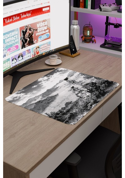 Vagabond Kaymaz Dikişli Kauçuk Oyuncu Mousepad V5 - 48x40 Xl Gaming Mouse Pad Fare Altlığı