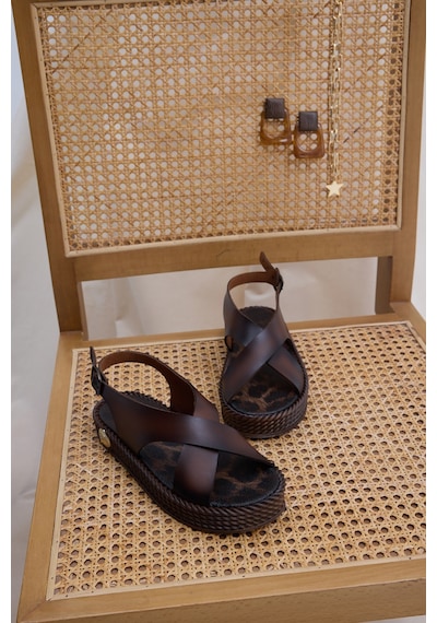 Tonny Black Poli Taban Rahat Çapraz Bantlı Sandalet Kadın Taba Leopar Sandalet Tbgrf1635 Taba - Leopar Tonny Black Poli Taban Rahat Çapraz Bantlı Sandalet Kadın Taba Leopar Sandalet Tbgrf1635 Taba - Leopar
