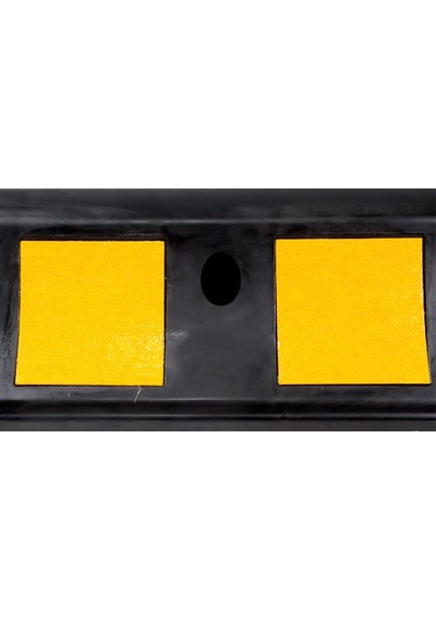 Kauçuk Araç Stoper Otopark Stoperi Araç Durdurucu Kauçuk Park Stoperi 500x160x100mm 10 Adet