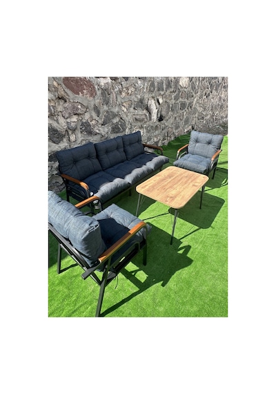 3+1+1+sehpa Balkon Ve Bahçe Mobilyası Lacivert Lacivert 3+1+1+sehpa Balkon Ve Bahçe Mobilyası Lacivert Lacivert