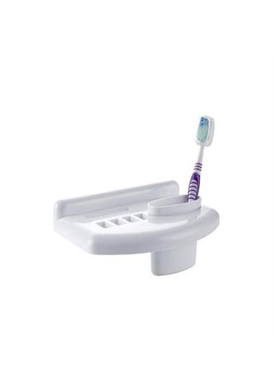 Banyo Diş Macunu Diş Fırçası Tutacağı Bardağı Fırçalık Stand Çok Renkli