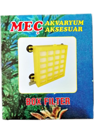 Çok Amaçlı Mini Akvaryum Kutu Pipo İç Filtre - Yedek Süngerli