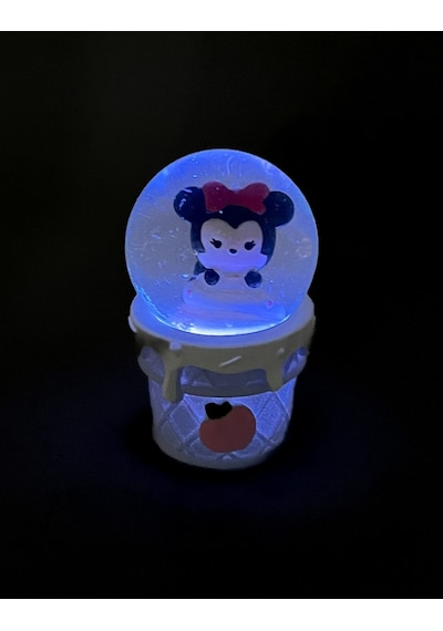 Işıklı Kar Küresi Minnie Mouse 7 Cm