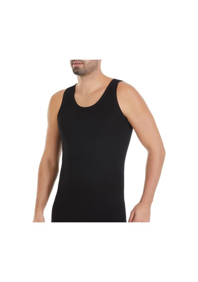 3 Adet Yıldız Erkek Bambu Atlet Siyah 316 001