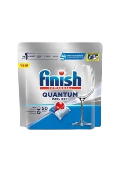 Finish Quantum Özel Seri Bulaşık Makinesi Tableti 50'li 7'li Avantaj Paketi Mıchu