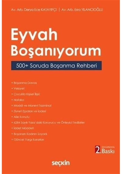 Eyvah Boşanıyorum / Derya Ece Katayıfçı