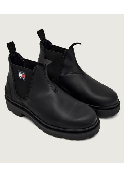 Tommy Hilfiger Erkek Bot Em0em01630bds Siyah