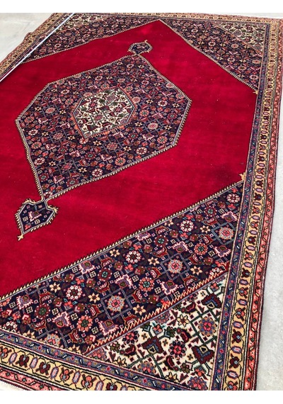 El Dokuma Ipek Yün Iran Tebriz Halı 310X214Cm 009 Teşhir Ürün