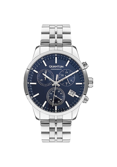 Quantum Pwg1008bs.390 Quartz Çelik Gri Yeşil Kadran Safir 45 Mm Erkek Kol Saati