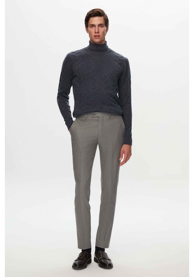 Twn Gri Gabardin Kumaş Pantolon 3ef03hc083451 Gri