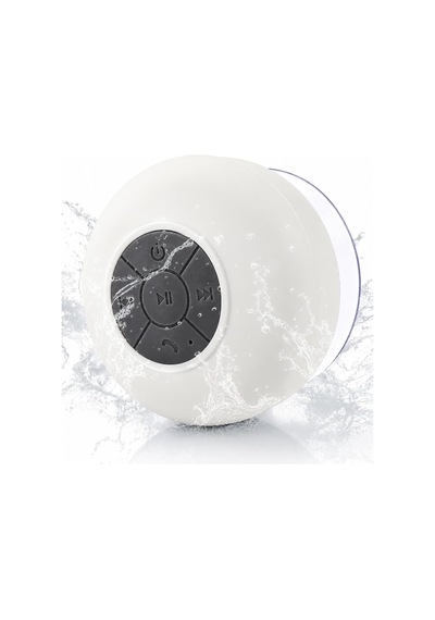 Su Geçirmez Bluetooth Hoparlör Vantuzlu Havuzda Yağmurlu Havalarda Ipx4 3w Kaliteli Ses Banyo Duş Hoparlörü S56