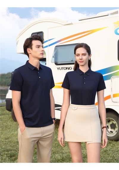 New Performance Premium Polo T-shirt 67.1% Nylon 22.0% Pamuk 10.9% Spandex Lacivert