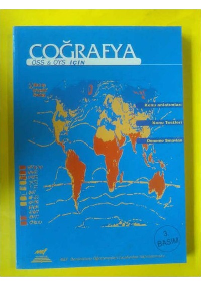 Öss-Öys Coğrafya Konu- Soru 1997 Yılı Basım N11.2759