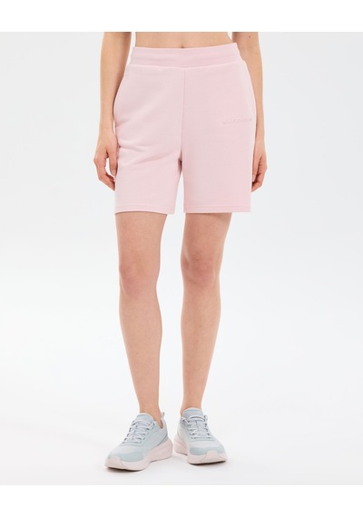 Skechers W Essential 5 Inch Sweat Short Sweat Short Kadın Pembe Şort S2610001-0441