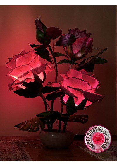 Favorite Pembe Lambader 112cm 2,5kg 220volt Dekoratif Organik