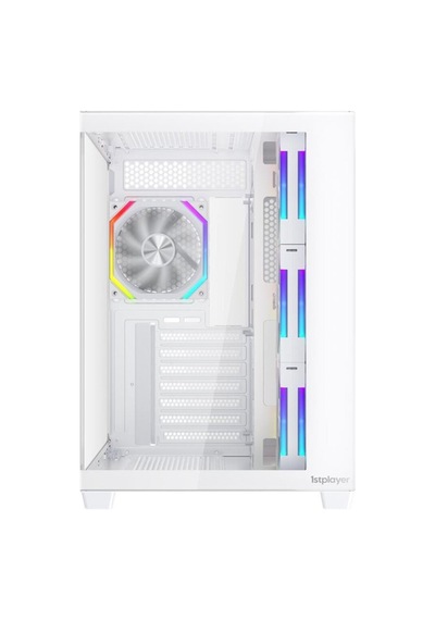 Bv7 Beyaz Ack 750w 80+ Bronze Argb 4x12cm Fan Panoramik Temperli Cam Usb 3.0 Atx Kasa