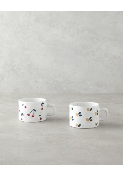 Cherry Garden Stoneware Kupa 280 Ml Kırmızı