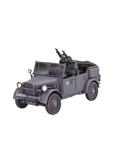 Le. Gl. Einheits-pkw 4 Model Kit Askeri Araç